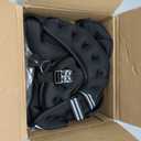 ZELUS Weighted Vest, 6lb/8lb/12lb/16lb/20lb/25lb/30lb Weight Vest with Reflective Stripe for Workout, Strength Training, Running, Fitness, Muscle Building, Weight Loss, Weightlifting (Black)