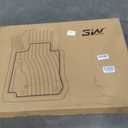 3W Floor Mats (with Metal Pedals) for Ford F-150 2015-2026 & F150 Lightning 2022-2025 SuperCrew (w/o Fold Flat Storage), TPE All Weather Custom Fit, Front & Rear 3PCS | Heavy Duty, Easy Clean - Black