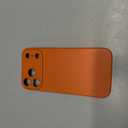 Case for iPhone 17 Pro Max 6.9-Inch, Camera Lens Full Protection, Soft TPU Protective Phone Cover with Matte Finish, Shockproof (Orange)