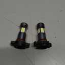 PHINLION 2504 PSX24W 12276 LED Fog Light Bulbs, 3200 Lumens Super Bright, 6000K Xenon White, 3030 30 SMD Chips, DRL Replacement Lamps for Cars, Trucks, SUVs, Pack of 2