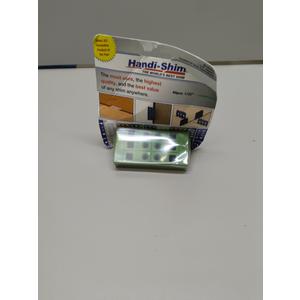 Heavy Duty Reusable Plastic Construction Shims for Spacing, Leveling, Plumbing and More - 40 Piece Pack 1/32" (Green)