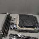 STO STO Laundry Hamper 2 Section, 100L Rolling Laundry Sorter Cart with Removable and Washable Liner Bag, Rolling Clothes Hamper with Metal Handle for Laundry Room and Bedroom (Beige)