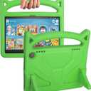 2024 New 8inch Tablet Case for Kids(12th/10th Generation, 2024/2022/2020 Release) Incompatible with iPad Sony 8inch Tablet-SHERBORN Lightweight Shockproof Case with Stand Handle - Green