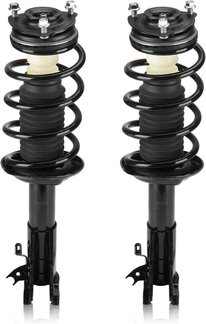 Front Complete Struts Assembly w/Coil Spring Shock Absorber Fit for Honda Civic 1.8L L4 Sedan/Acura CSX 2.0L L4 Sedan 2006-2011, Replace for 172287 172286, 2Pcs Front Complete Struts Assembly w/Coil Spring Shock Absorber Fit for Honda Civic 1.8L L4 Sedan/Acura CSX 2.0L L4 Sedan 2006-2011, Replace for 172287 172286, 2Pcs