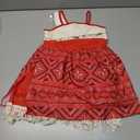 COTRIO Princess Dress for Girls Toddler Kids Outfit with Accessories Necklace Halloween Costume for Girl Dress Up Clothes, Size 100