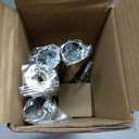 Gold Tension Shower Curtain Rod 36-84 Inch(3-7ft) Never Rust No Drilling Non Slip Spring Tension Shower Rod, Heavy Duty Tension Rod, Adjustable Curtain Rod for Bathroom Window Living Room