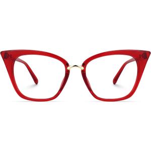 Zeelool Cat Eye Glasses Frame for Women Clear Lens Chandrika ZOP01899