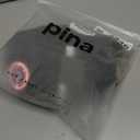 PINA Small Dog Coats - Waterproof, Warm Winter Jacket with Faux Fur Hood & Pocket (M(Chest 19.6"), Black)