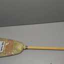 Corn Broom with Wood Handle Heavy Duty Indoor Outdoor Broom (1 1/4 Inch Handle)