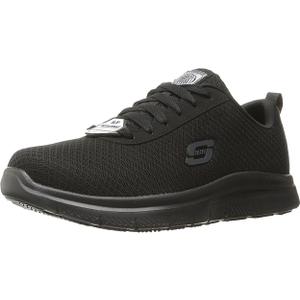 Sketchers, Work Footwear,Wide Fit, Black,Size 11