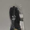 toolant Waterproof Gloves for Men and Women, Freezer Gloves with Grip, Double Nitrile Dipped for Extreme Oil Repellent, for Construction, Mechanics, Mining, Plumbing, Black, Medium (Medium (Pack of 1))