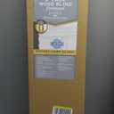 Lotus & Windoware Cordless, 2 Inch Faux Wood Blind, 30" Wide x 72" Long, Window Blinds, Blinds & Shades, Blinds for Indoor Windows, Embossed, Bright White