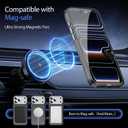 2 x 3-in-1 for iPhone 17 pro Case with Privacy Screen Protectors & Individual Camera Lens Protector [Compatible with MagSafe] Hybird Magnetic Phone Cover for iPhone 17pro,Black