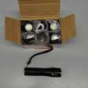 6Pack LED Flashlights High Lumens, 5Mode Tactical Flashlight for Home, Small Flashlights Powerful, Pocket Flashlight Battery Powered, Adjustable Torch Light, Mini Flash Light for Emergencies Camping