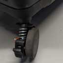 20" Aluminum Frame PC Hard Shell Spinner Suitcase for Travel, Cabin Luggage Airline Certified, 360° Spinner, TSA Lock, Cup and Phone Holder, USB Charging Port, Sky Blue (Black, 20 in)