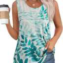 Ribbed Tank Tops for Women 2025 Summer Sleeveless Collar Polo Shirts Dressy Casual V Neck Camisole Work Blouses (White, L)