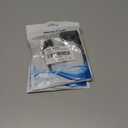 2 x 1-Feet Nema 5-15P to IEC 320 C13 Right Angled Power Cord,US 3-Prong Male to Right Angle IEC Female AC Power Cord