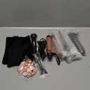 Ufree 5 in 1 Curling Iron with Interchangeable Ceramic Barrels (0.35"-1.25"), Curling Wand Set with Flat Iron Hair Straightener, Instant Heat Up, Dual Voltage Hair Curler, Gifts for Women (Rose Gold)