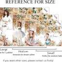 2 x Mocsicka Fall in Love Bridal Shower Backdrop Boho Autumn Wedding Party Decoration Autumn Leaves Fall Bridal Shower Photography Background Pumpkin Bridal Shower Decoration Banner (8x6ft(96x72 inch))