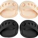 EACOZY Metatarsal Pads Invisible Socks, Soft Foot Pads for Women and Men, Reusable Ball of Foot Cushions for Runners, Prevent Pain and Discomfort