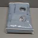 Melodieux 100% Blackout Linen Textured Curtains, Light Blue Black Out Curtains 84 Inch Length Thermal Insulated Drapes for Bedroom/Living Room, Grommet Top and Black Back, 52" W x 84" L(2 Panels)