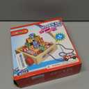 Atoylink ABC Wooden Building Blocks for Toddlers 1-3, 30 Pcs Alphabet & Number Stacking Toys with Storage Pull Toy Car Learning & Education Montessori Toys for 1 2 3 Year Old Baby Boy Girl Gifts