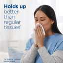 Puffs Plus Lotion Facial Tissues, 4 Family Boxes, 124 tissues per Box, Allergies and Colds