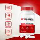 (3 Pack) ForgeLabs Blood Stabilizer – Daily Natural Formula with a Powerful Blend to Support Balanced Levels, Steady Energy & Healthy Circulation | Forge Labs Easy-to-Swallow Pills (180 Capsules), Exp: 06/2028
