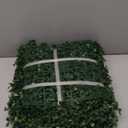 Artificial Grass Wall Panel Backdrop,10" X 10" 12P(8.4 sqft) UV-Anti Greenery Boxwood Panels for Indoor Outdoor Green Wall Decor & Ivy Fence Covering Privacy