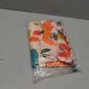 SENYOUMI Fall Pumpkin Tablecloth Autumn Harvest Pumpkin Table Cloth Maple Leaf Thanksgiving Rectangle Tablecloth 5472 Inch Washable Table Cover for Kitchen Dining Room Party Decoration (Orange)