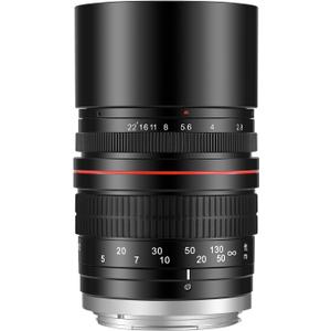 JINTU 135mm f/2.8 Telephoto Lens Manual SLR Camera Lenses for Canon EOS T7i T7s T7 T6s T6i T6 T5i T5 SL2 SL1 4000D 2000D 5D IV 90D 60D 70D 77D 80D 850D 650D 750D 550D 450D 7D