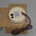 6-in-1 Digital Gauge: Tachometer (0-19999 RPM), Hour Meter, Water Temp (/), Fuel Level, Oil Press (PSI/BAR), Voltage (0-99.9V) - 85mm AUTO Boat Gauge for 12V/24V Car Truck