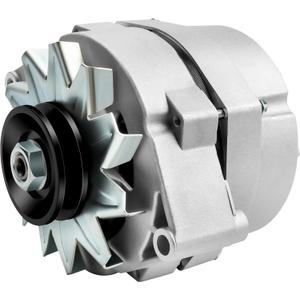 1 Wire Alternator, Self Exciting Delco One Wire GM Alternator 10SI SBC BBC 63A Replacement for Chevy 350 GMC Buick Cadillac Pontiac,1100125, ADR0325, 7127-SEN, 7127SEN, 7127SE, 400-12370, 334-2614