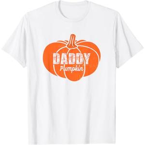 Daddy Pumpkin Matching Family Halloween Thanksgiving Group T-Shirt, Size: L