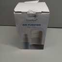 AromaRoom Air Purifiers for Bedroom with True HEPA13 Filters 3-in-1, Pet Air Purifier with Aroma Pad for Wildfires Smoke Pollen Dander, 22dB Quiet Air Cleaners for Baby Room Office Dorm (Pearl-White)