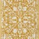 Well Woven Della Gold Vintage Medallion Pattern Runner Rug (2'3" x 7'3" Runner)