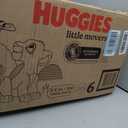 Huggies Size 6 Diapers, Little Movers Baby Diapers, Size 6 (35+ lbs), 108 Count (2 Packs of 54)