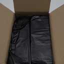 Reli. 55-60 Gallon Trash Bags Heavy Duty | 50 Bags | 50-60 Gallon | Large Black Garbage | Made in USA