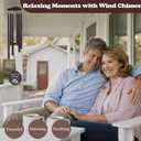 Bronze Anniversary 8 Year Gifts – Bronze Wind Chimes – 8th Anniversary Romantic Gifts for Him, Her, Men, Women, Couples
