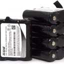 (5-Pack) 3.6V 1200mAh Ni-MH Battery Replacement for Midland BATT10, AVP13, X-Talker T71, T75, T77, T79 Two-Way Radios