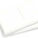 Bare Home Microfiber Pillow Cases - King Size Set of 2 - Cooling Pillowcases - Double Brushed - Ivory Pillowcases 2 Pack - Easy Care (King Pillowcase Set of 2, Ivory)