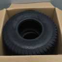 GICOOL (2 Pack) 15x6.00-6 Lawn Mower Tubeless Tire, 15x6-6 Garden Tractor Lawnmower Tire, 4 Ply, Turf S Pattern