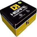 Heavy Duty Commercial Passage Door Lever, Satin Chrome Finished Non-Locking Grade 2 Door Handle, UL 3 Hour Fire Rated Ergonomic Lever for School/Hotel Hallway, 70mm Latch