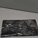 Kopokita 2PCS Black Plastic Tablecloths 54 x 108 Inch, Disposable Table Cloths Rectangle Party Table Covers