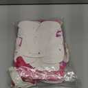 Roetyce Hot Pink Birthday Decorations for Girls, Pink Glitter Happy Birthday Banner Backdrop Balloons Hanging Swirls Cake Topper Kit, Women Kids Bday Photo Background