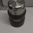 THERMOS Stainless King Vacuum-Insulated Food Jar with Spoon, 16 Ounce, Army Green