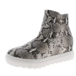 J/Slides Womens Posh Leather Casual Boots Size 9