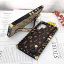 Compatible for Samsung Galaxy S25 Ultra Case Luxury Designer with Wristband Strap Leather Case Kickstand Holder Protective Women Girly Phone Cover for S25 Ultra (Brown)