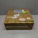 12" Active Spare Tire Subwoofers - 1600W Peak Power, Built-in Amplifier & Remote Control | Plug & Play Hidden Car Audio System for Deep Bass | Universal Fit for Most Vehicles' Spare Tire Wells (Black)