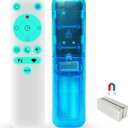 Upgrade Glowing Remote Control Replacement No Setup for Dyson Pure Hot+Cool Fan Purifying Heater HP00 HP01 with Magnetic(Part NO.967197-13)
